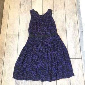 LOFT pleated dress size 6